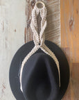 Macrame 2 Hat Hanger