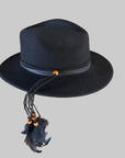 Hat Band with Feathers
