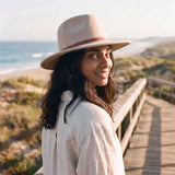 Stockmans Wider Brim TravlHat- Beige