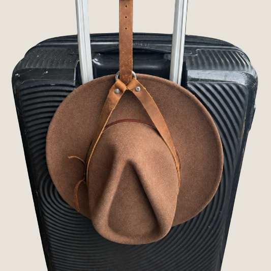 Genuine Leather Hat Hanger