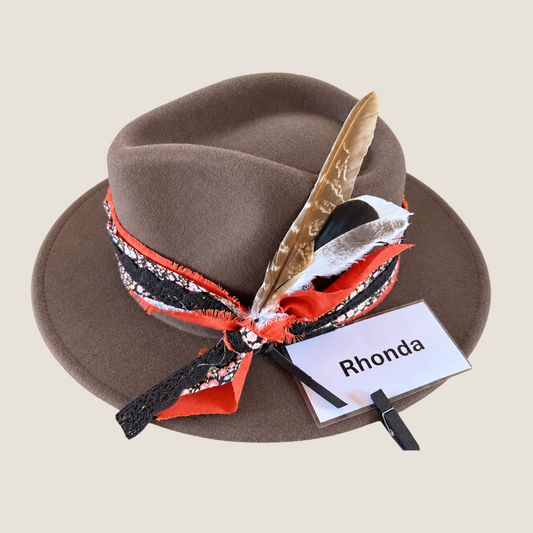 Bespoke Hat- Rhonda
