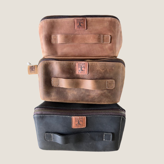 Rascal - Genuine Leather Toilet Bag