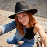 Stockmans Wider Brim TravlHat- Black