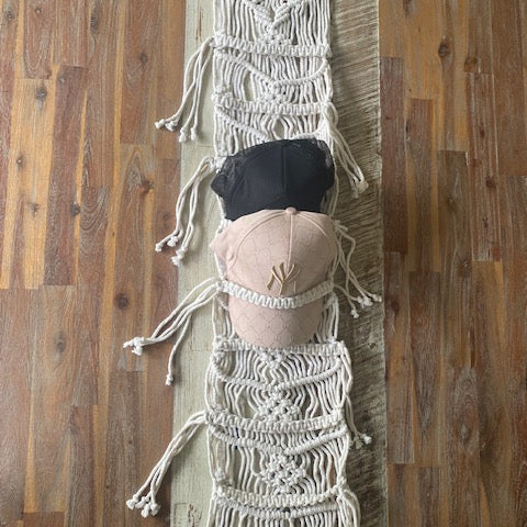 Macrame Cap Holder