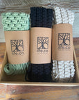 Macrame 2 Hat Hanger
