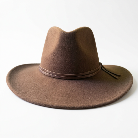 Stockmans Wider Brim TravlHat- Chocolate